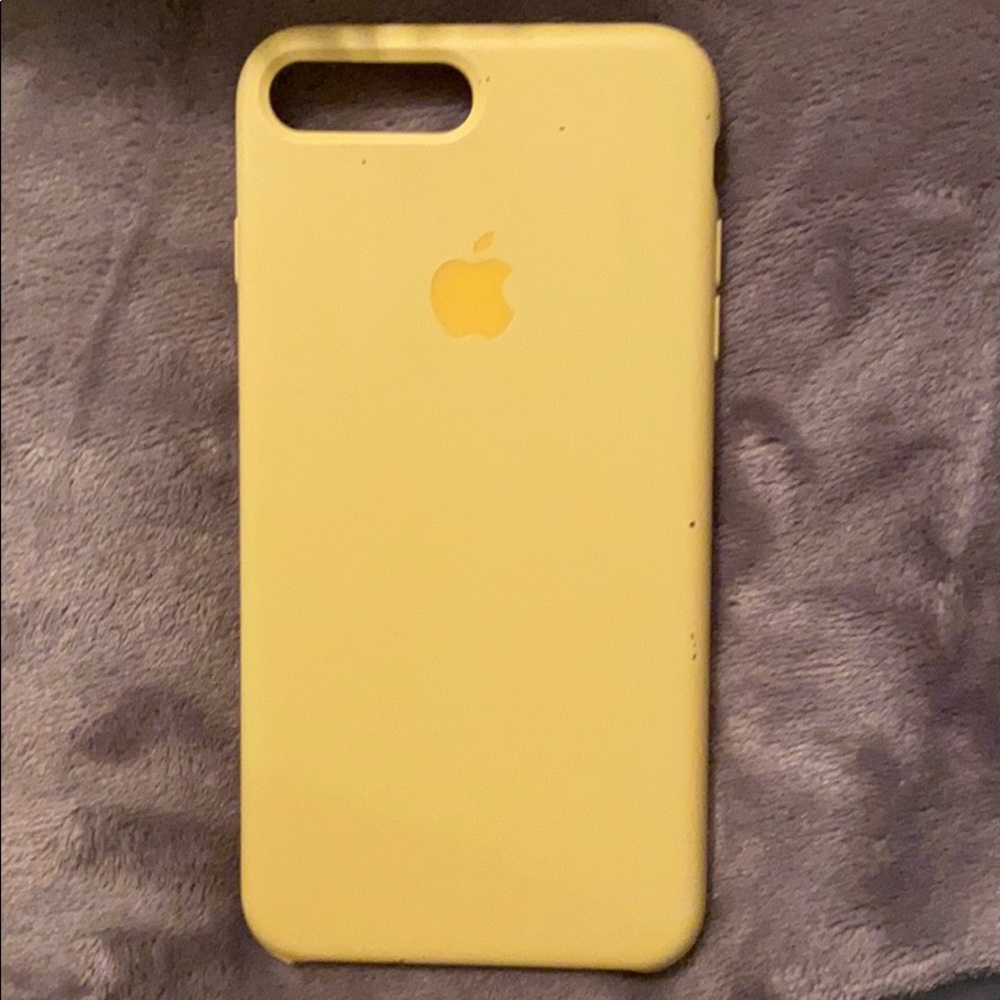 Yellow iphone 7 or 8 plus case